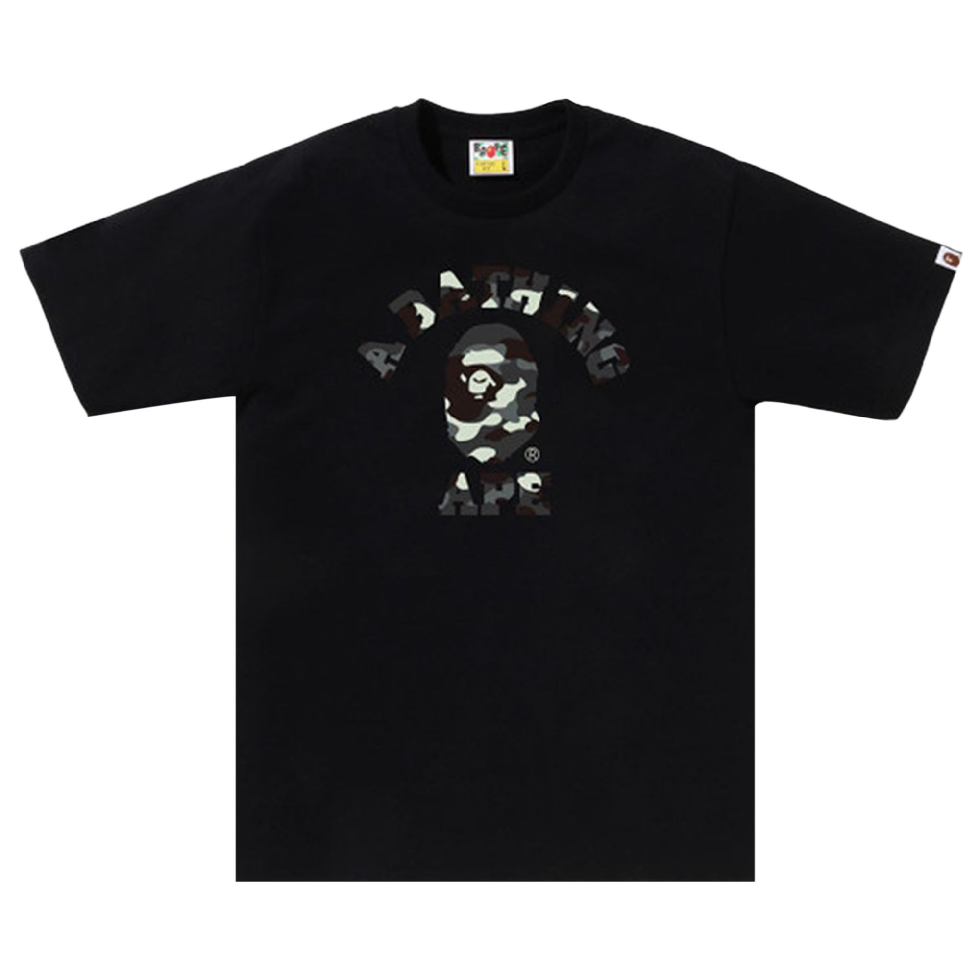 BAPE Pre-owned City Camo College Tee 'black' | Men's Size S