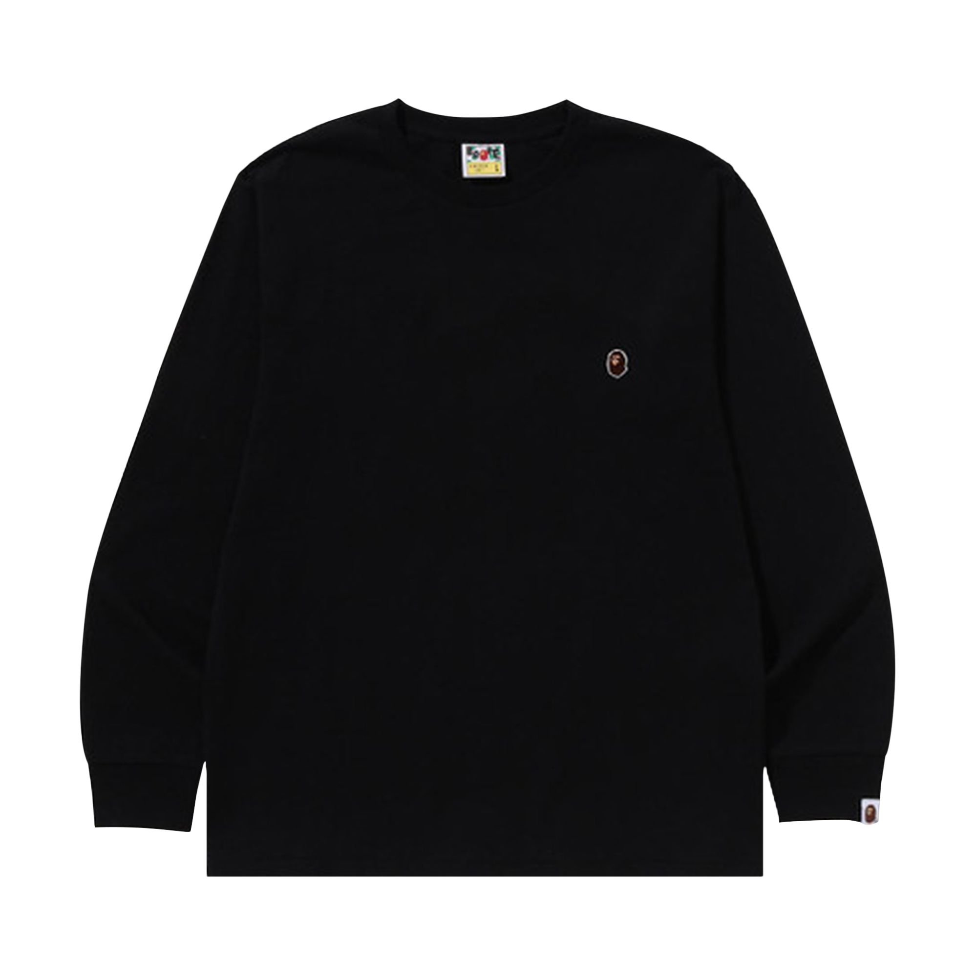 BAPE Pre-owned One Point Long-sleeve Tee 'black' | Men's Size L