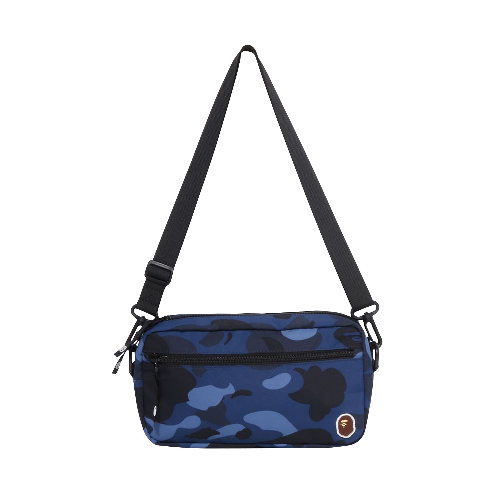 BAPE Pre-owned Color Camo Mini Shoulder Bag 'navy' | Blue | Men's Size Onesize