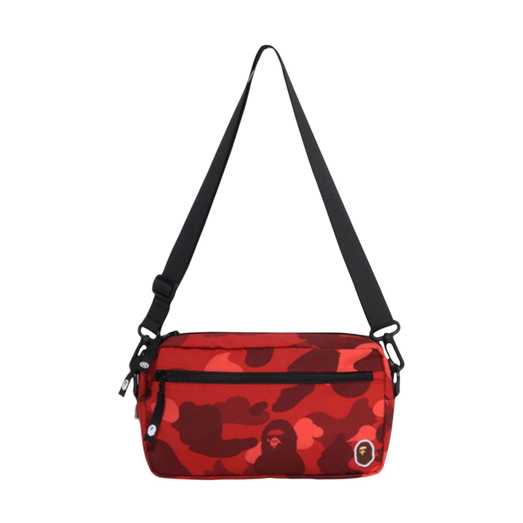 BAPE Pre-owned Color Camo Mini Shoulder Bag 'red' | Men's Size Onesize