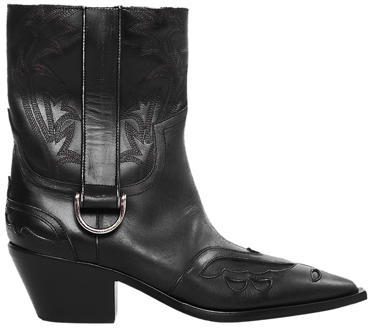 Enfants Riches Deprimes Cut Off Cowboy Boot Blue