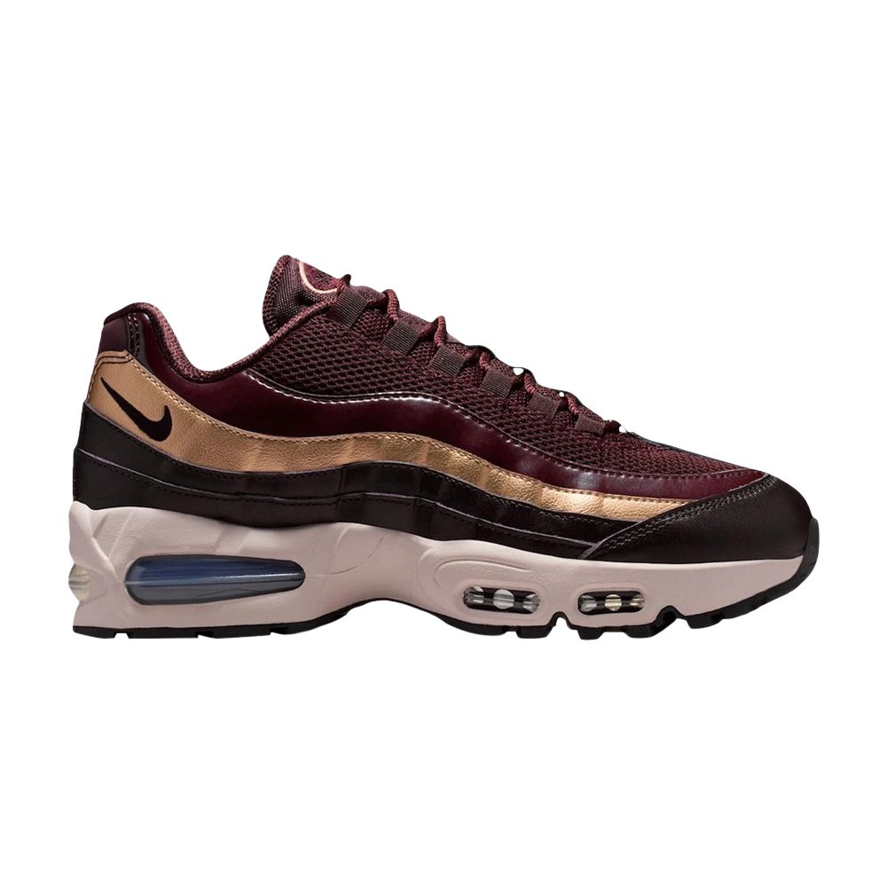 Pre-owned Nike Wmns Air Max 95 Se Big Bubble 'burgundy Crush' | Purple | Women's Size 6