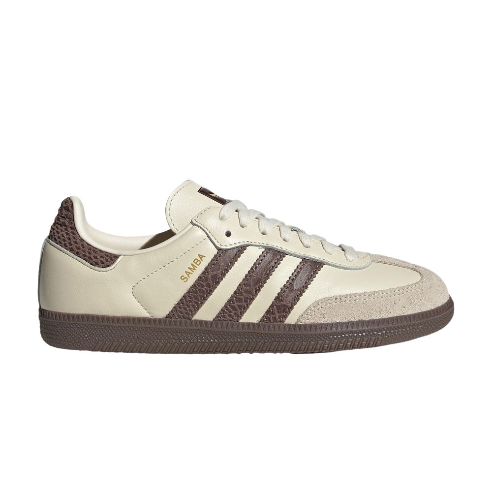Pre-owned Adidas Originals Adidas Wmns Samba Og 'cream White Earth Strata Maroon' | Women's Size 6.5