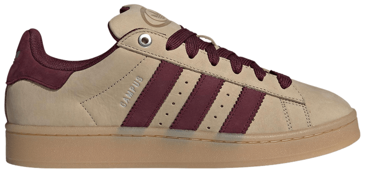 adidas Campus 00s Stone Khaki Maroon Gum