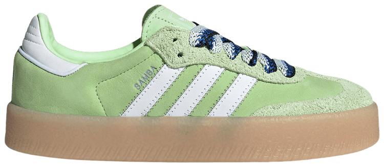 adidas Wmns Sambae Semi Green Spark White Wonder Blue