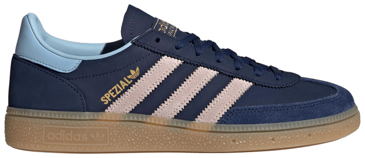 Adidas Wmns Handball Spezial Dark Blue Wonder Quartz Clear Sky