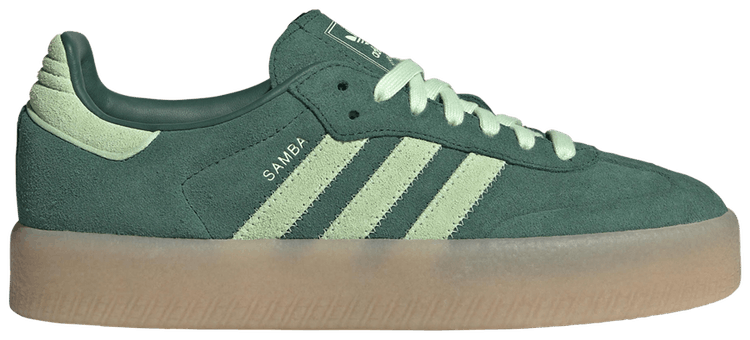 Adidas Wmns Sambae Collegiate Green Spark Gum