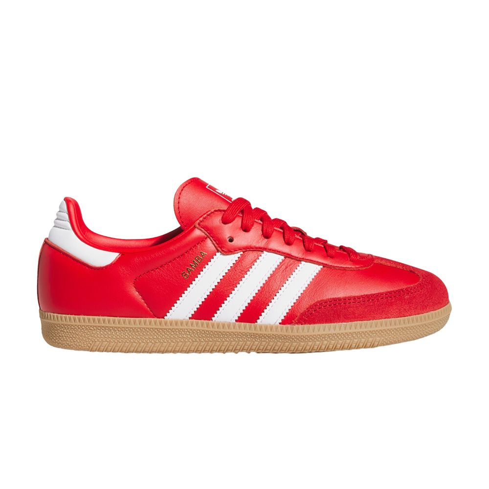 Adidas Wmns Samba OG 'Better Scarlet White Gold' | Red | Women's Size 7 - KI2694