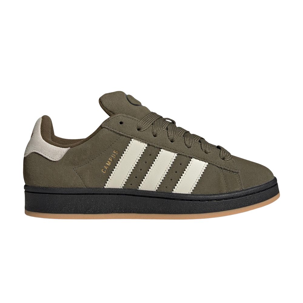 Adidas Campus 00s 'Olive Strata Off White Core Black' | Green | Men's Size 7.5 - KI8612