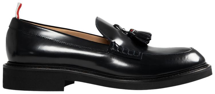 Thom Browne Spazzolato Tassel Loafer Navy