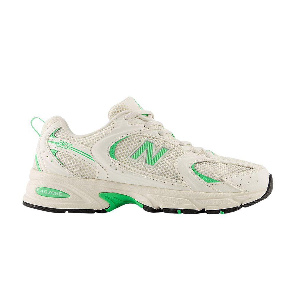 New Balance 530 'Sea Salt Lime Leaf' | White | Men's Size 5 - U530CSI