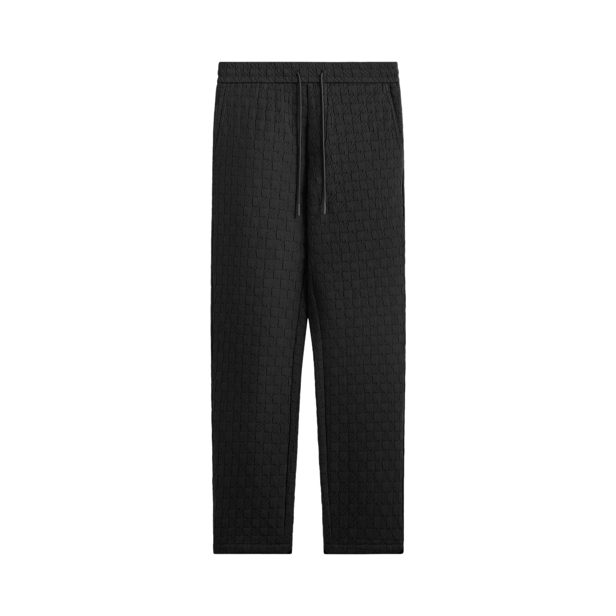 KITH Pre-owned Check Quilt Elmhurst Pant 'black' | Men's Size Xs