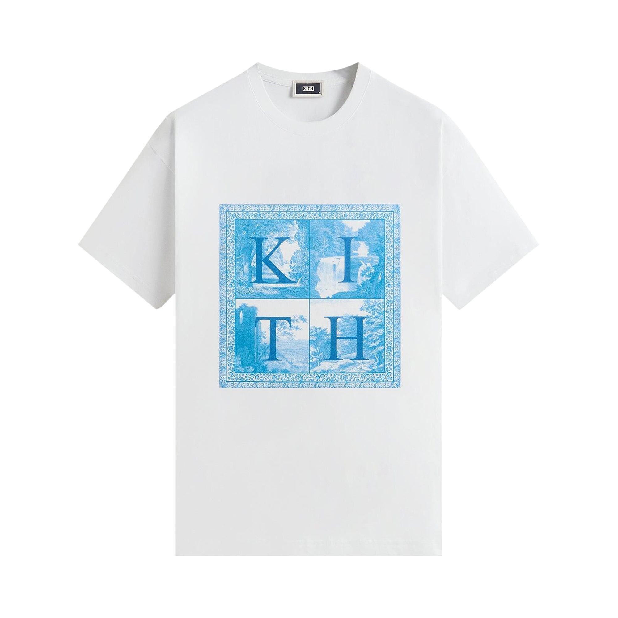 Pre-owned Kith Engraving Vintage Tee 'white' | Men's Size M