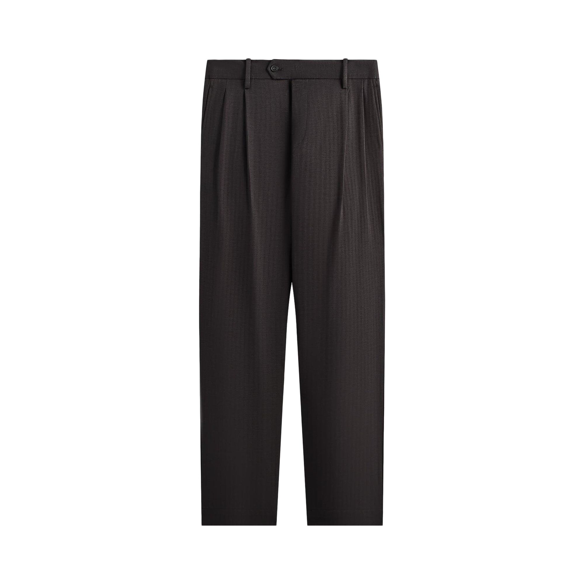KITH Pre-owned Herringbone Dobby Tyler Pant 'carbon' | Black | Men's Size L