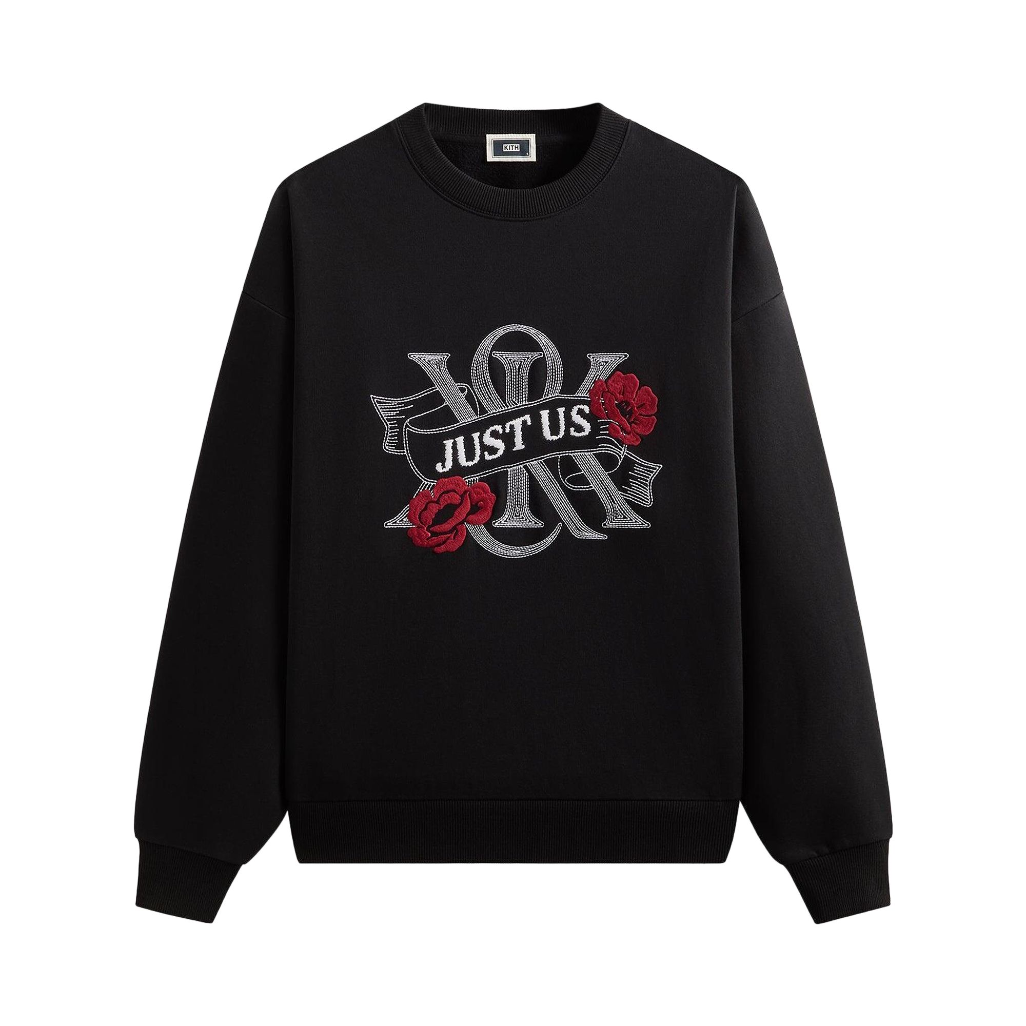 Pre-owned Kith Just Us Crewneck 'black' | Men's Size S