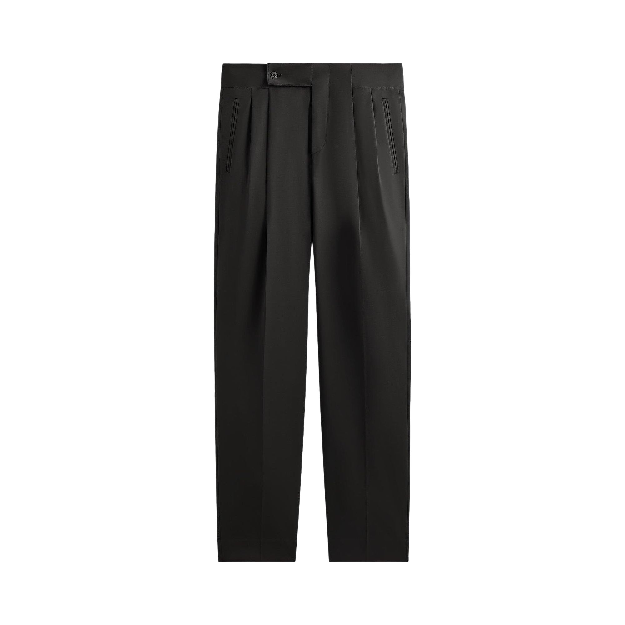 Pre-owned Kith Tropical Wool Kingston Trouser 'black' | Men's Size 50