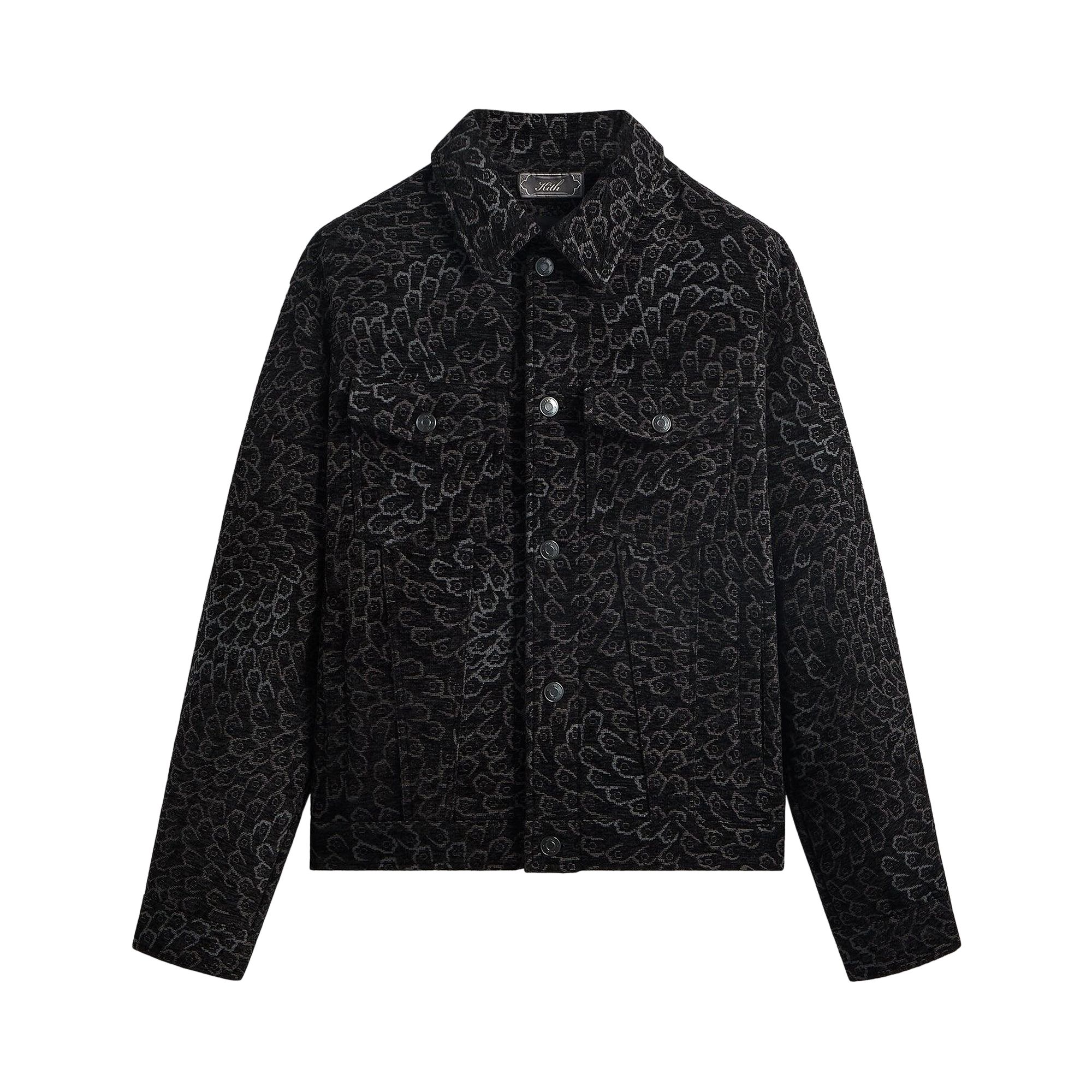 Click to view more detailed imagery on our partner's website Pre-owned Kith Puffed Jase Tapestry Jacket 'black' | Men's Size M