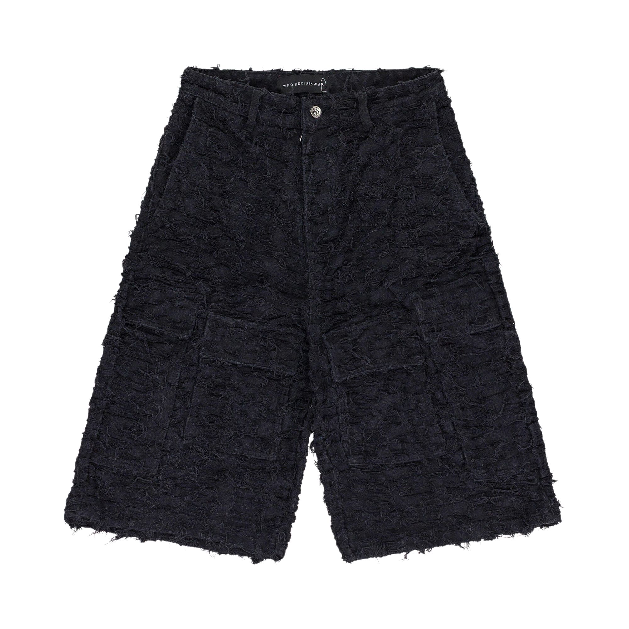 Pre-owned Who Decides War Husk Shorts 'black' | Women's Size 40