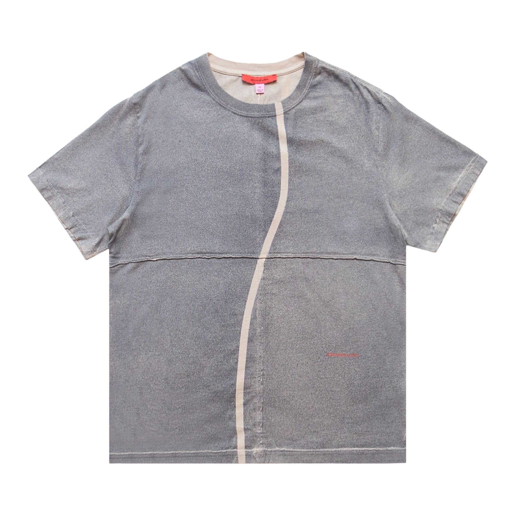 Pre-owned Eckhaus Latta Smog Lapped Tee 'grey' | Men's Size S In Gray