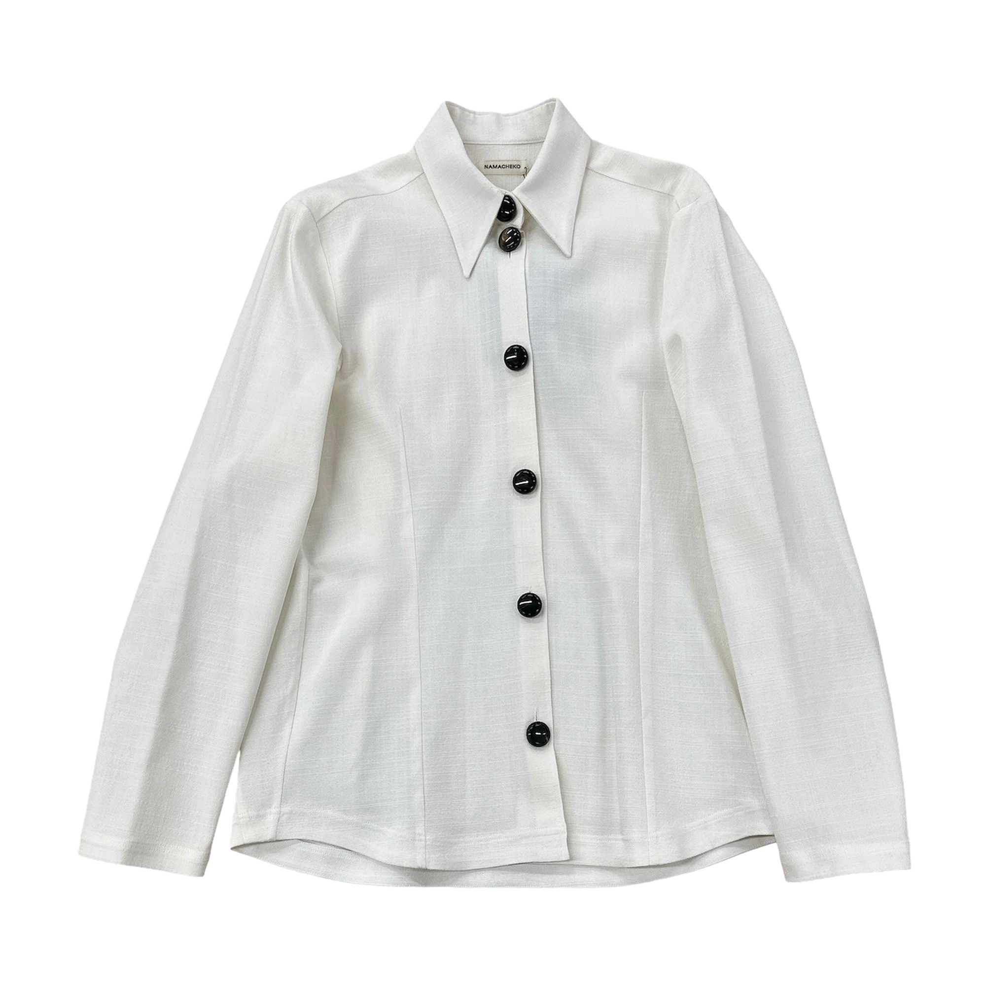 Pre-owned Namacheko Tany Shirt 'ivory' | Cream | Men's Size 40 In White