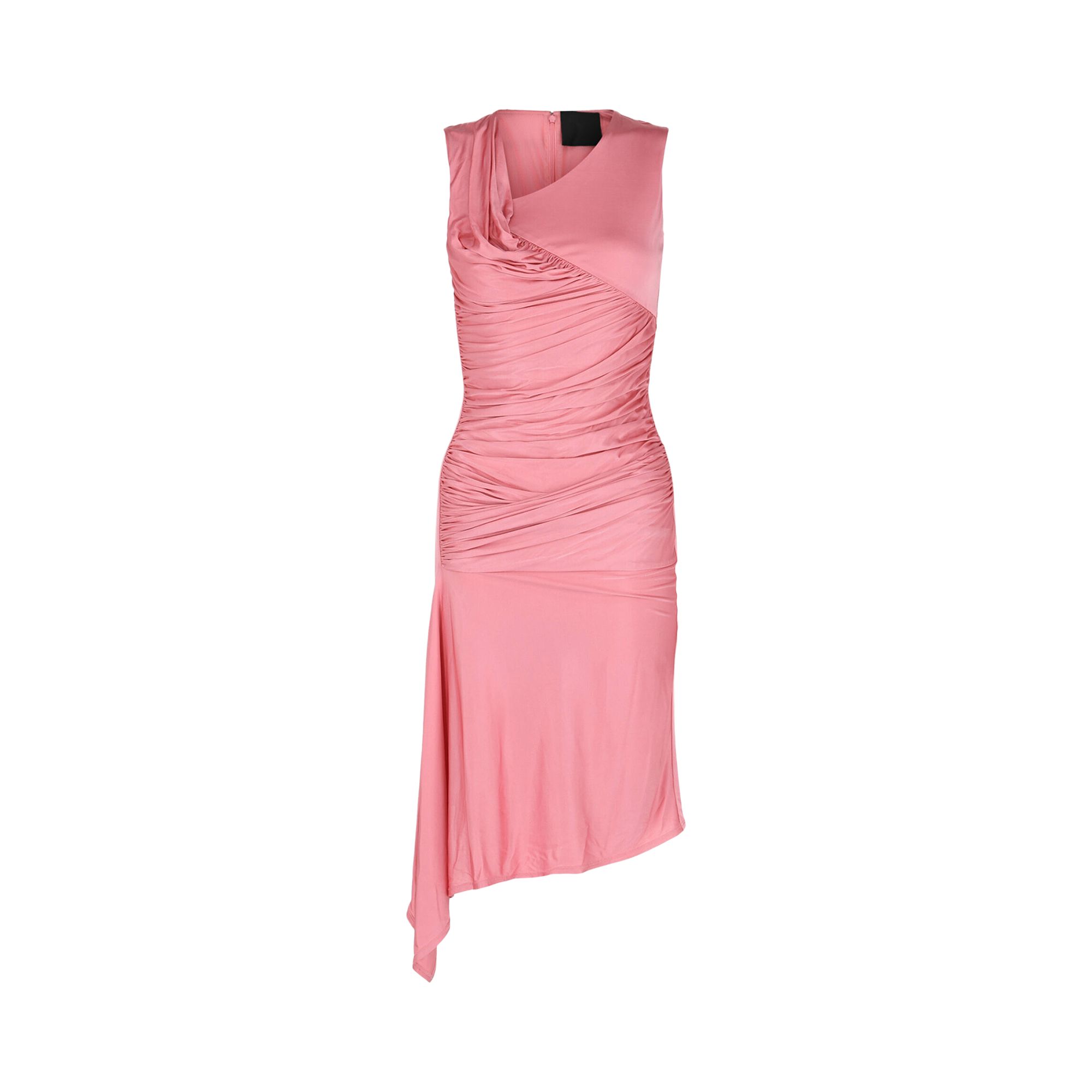 GIVENCHY Pre-owned Asymmetrical Draped Dress 'flamingo' | Pink | Women's Size 44