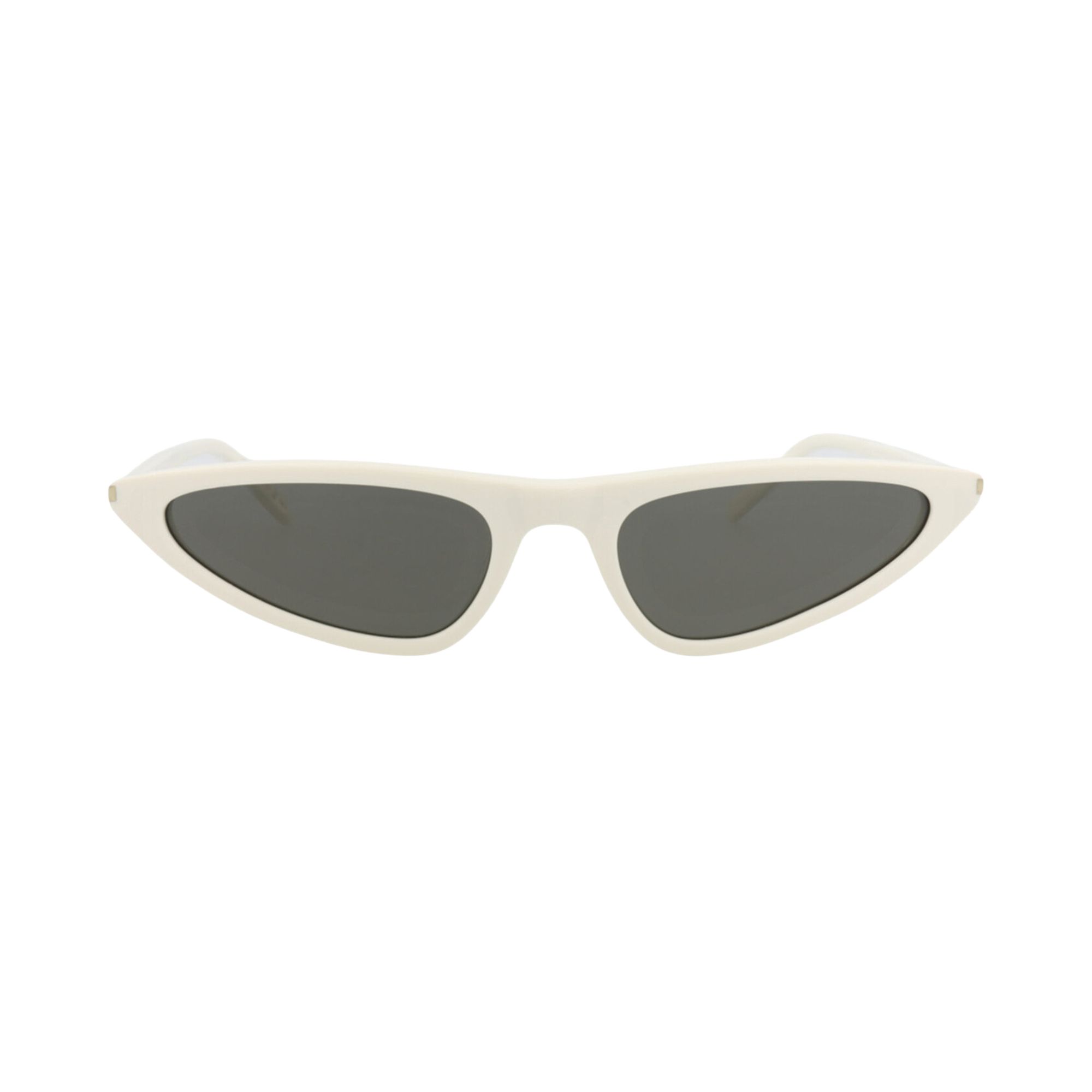 SAINT LAURENT Pre-owned Cat Eye-frame Recycled Acetate Sunglasses 'white Grey' | Women's Size Onesize