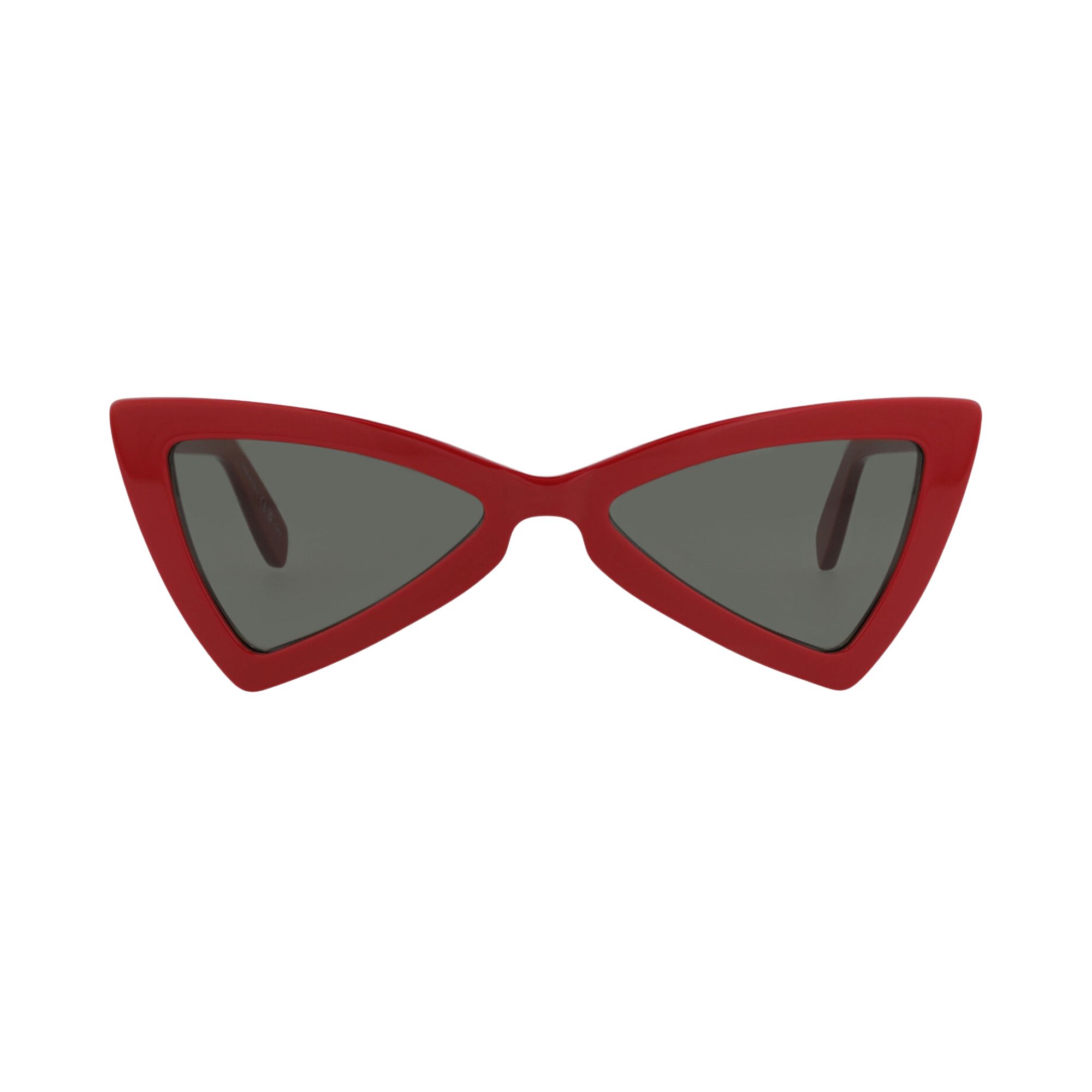 SAINT LAURENT Pre-owned Cat Eye-frame Recycled Acetate Sunglasses 'red Grey' | Women's Size Onesize