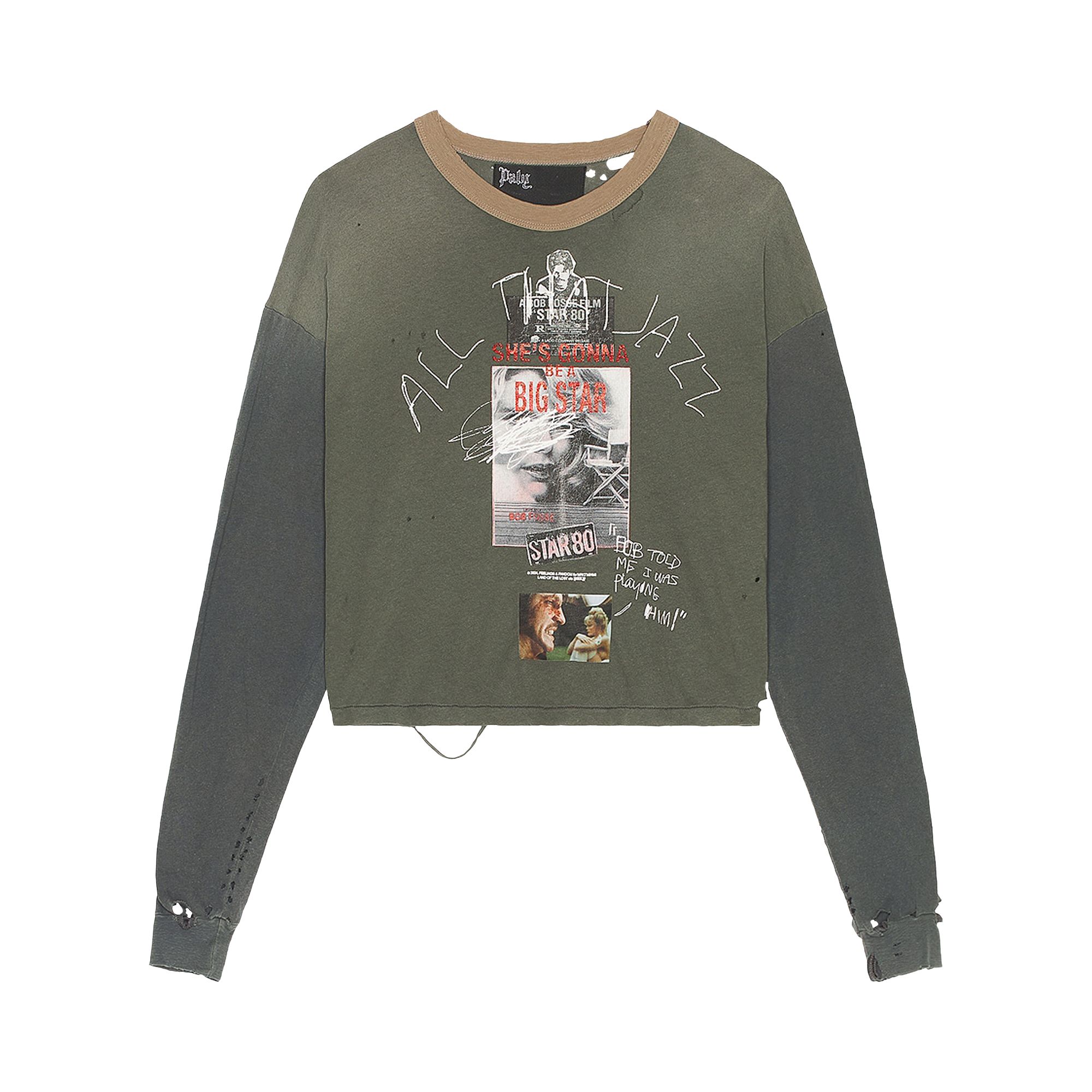 Pre-owned Paly Hollywood Star 80 Long-sleeve Tee 'black' | Men's Size M