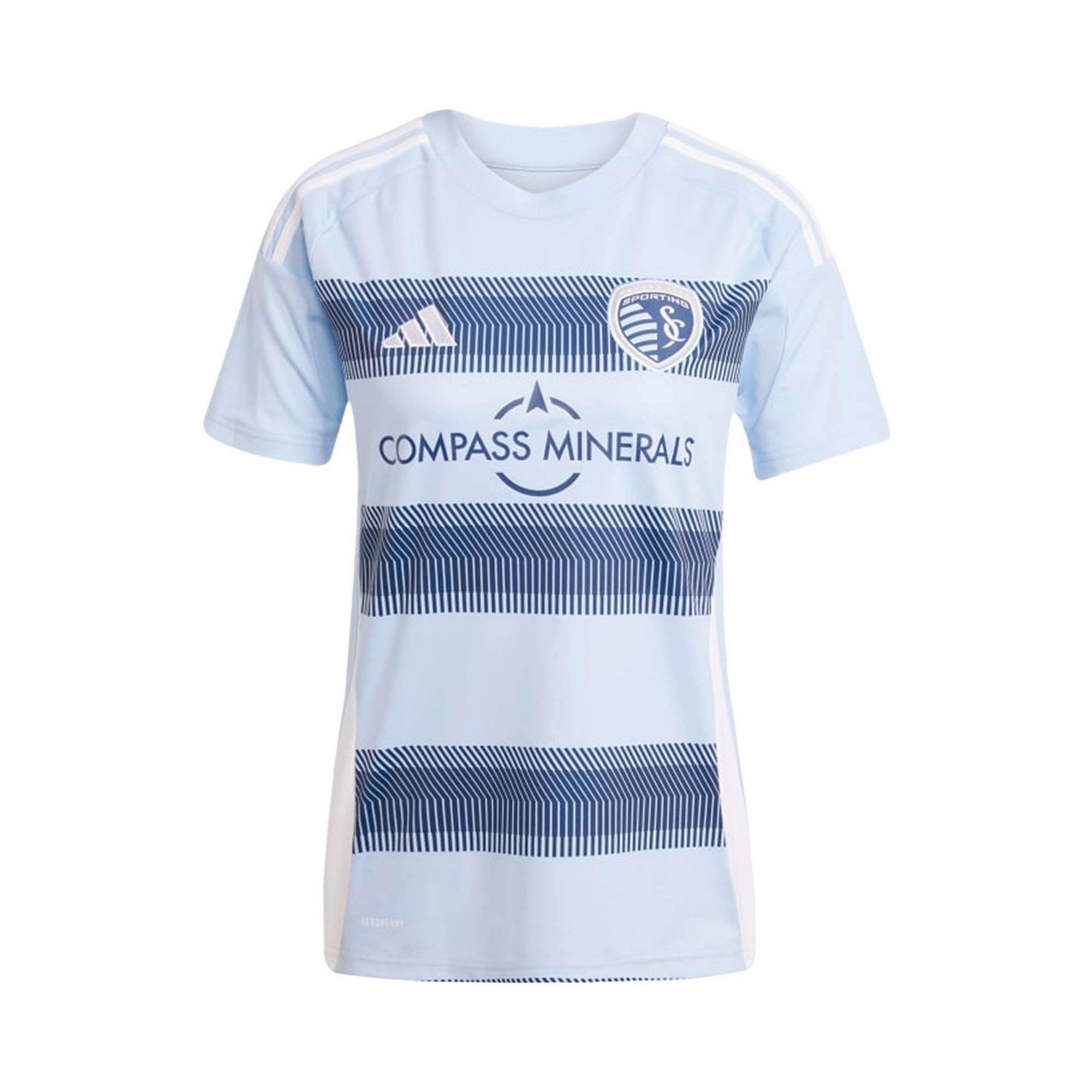 ADIDAS ORIGINALS Pre-owned Adidas Sporting Kansas City 25/26 Home Jersey 'glow Blue' | Women's Size M