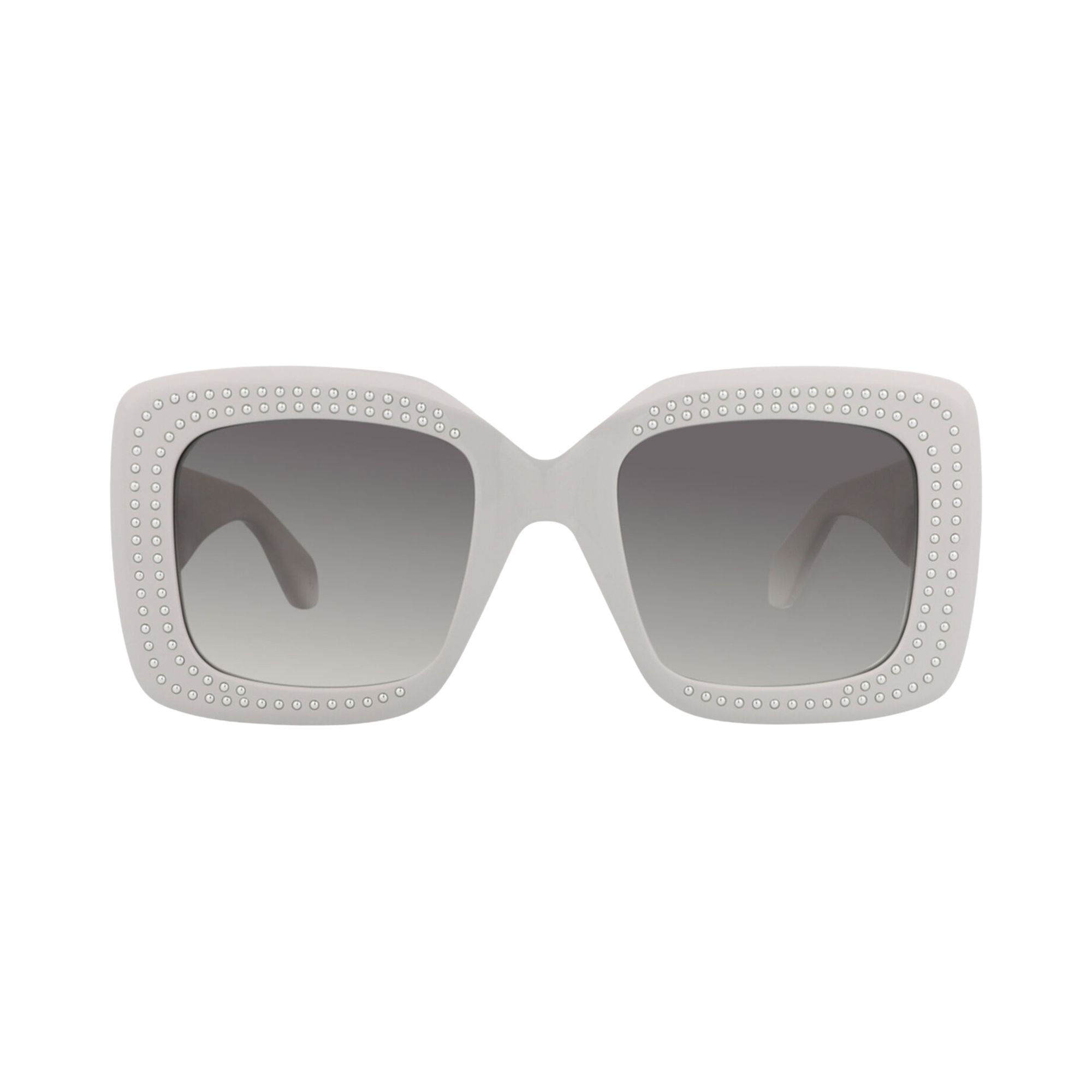 Click to view more detailed imagery on our partner's website Pre-owned Alaïa Square-frame Recycled Acetate Sunglasses 'grey' | Women's Size Onesize In Gray