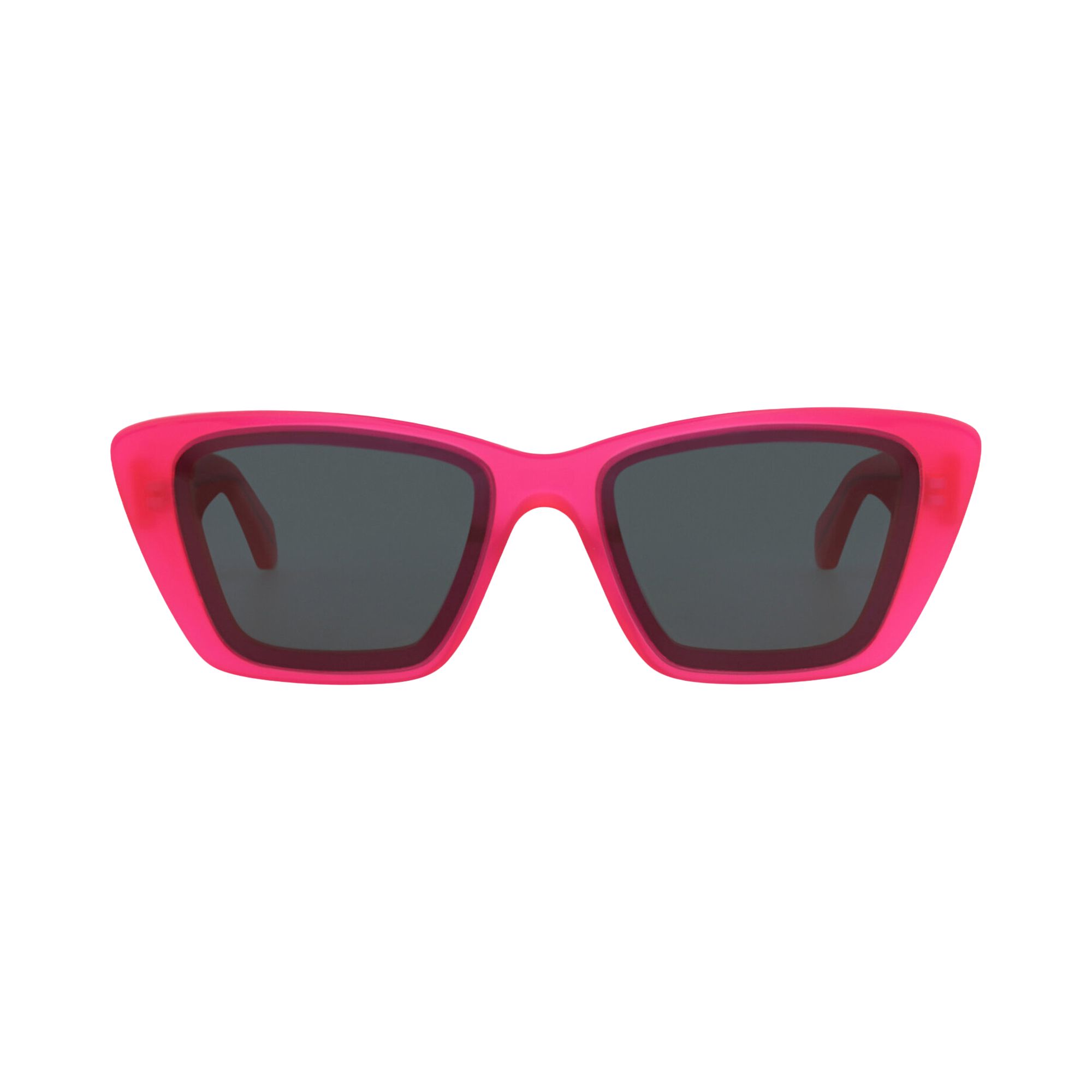 Click to view more detailed imagery on our partner's website Pre-owned Alaïa Square-frame Recycled Acetate Sunglasses 'fuchsia Grey' | Pink | Women's Size Onesize
