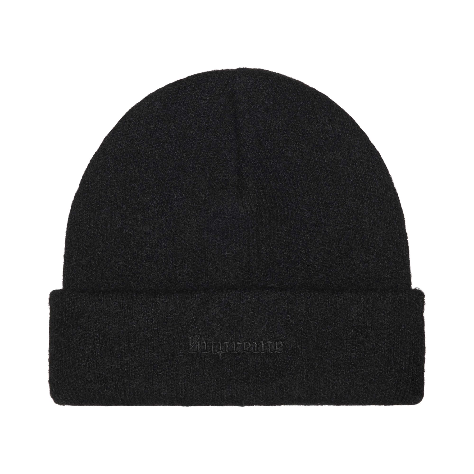 Pre-owned Supreme Mohair Beanie 'black' | Men's Size Onesize