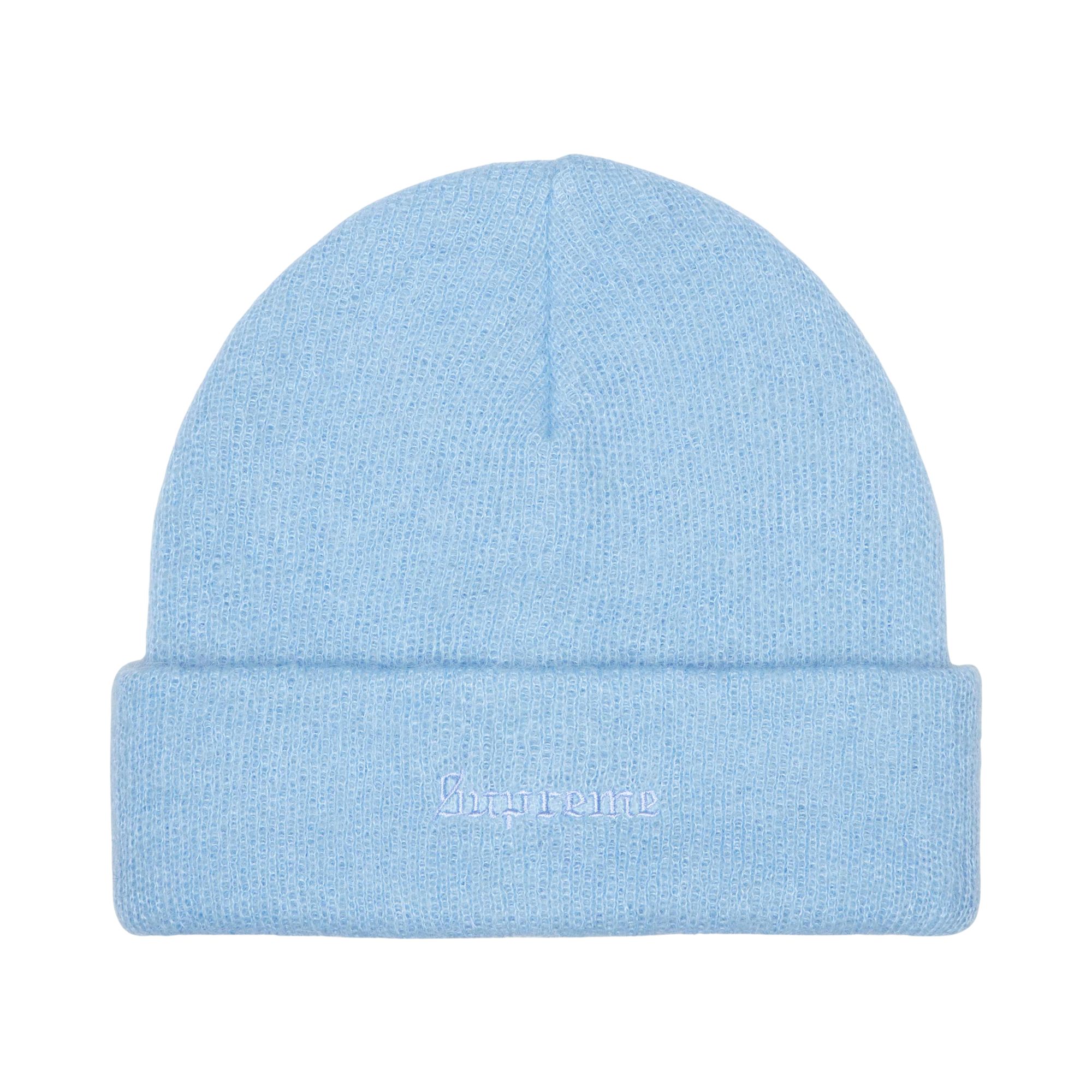 Pre-owned Supreme Mohair Beanie 'blue' | Men's Size Onesize