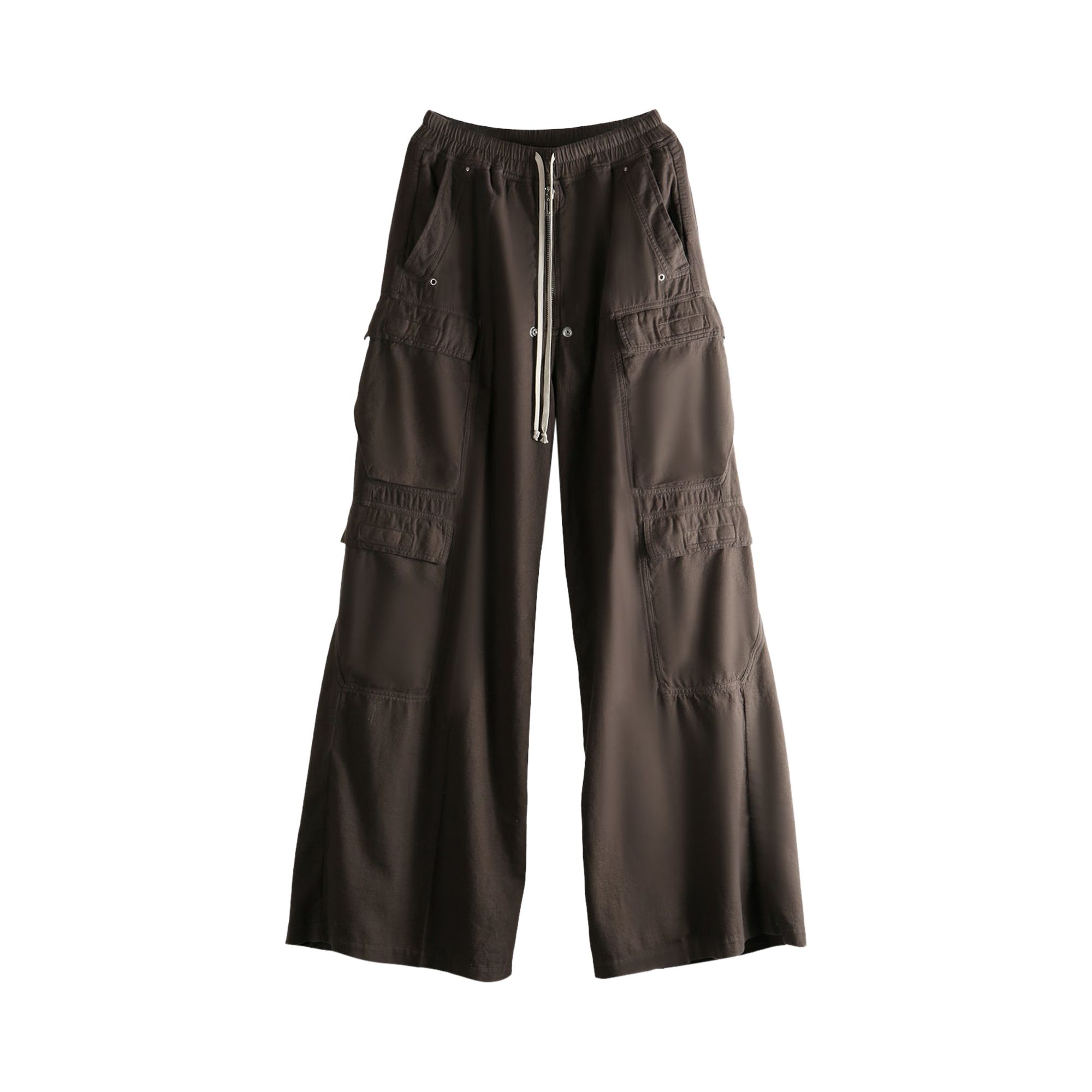 Pre-owned Rick Owens Drkshdw Double Cargo Jumbo Belas Pants 'dark Dust' | Brown | Women's Size Xs