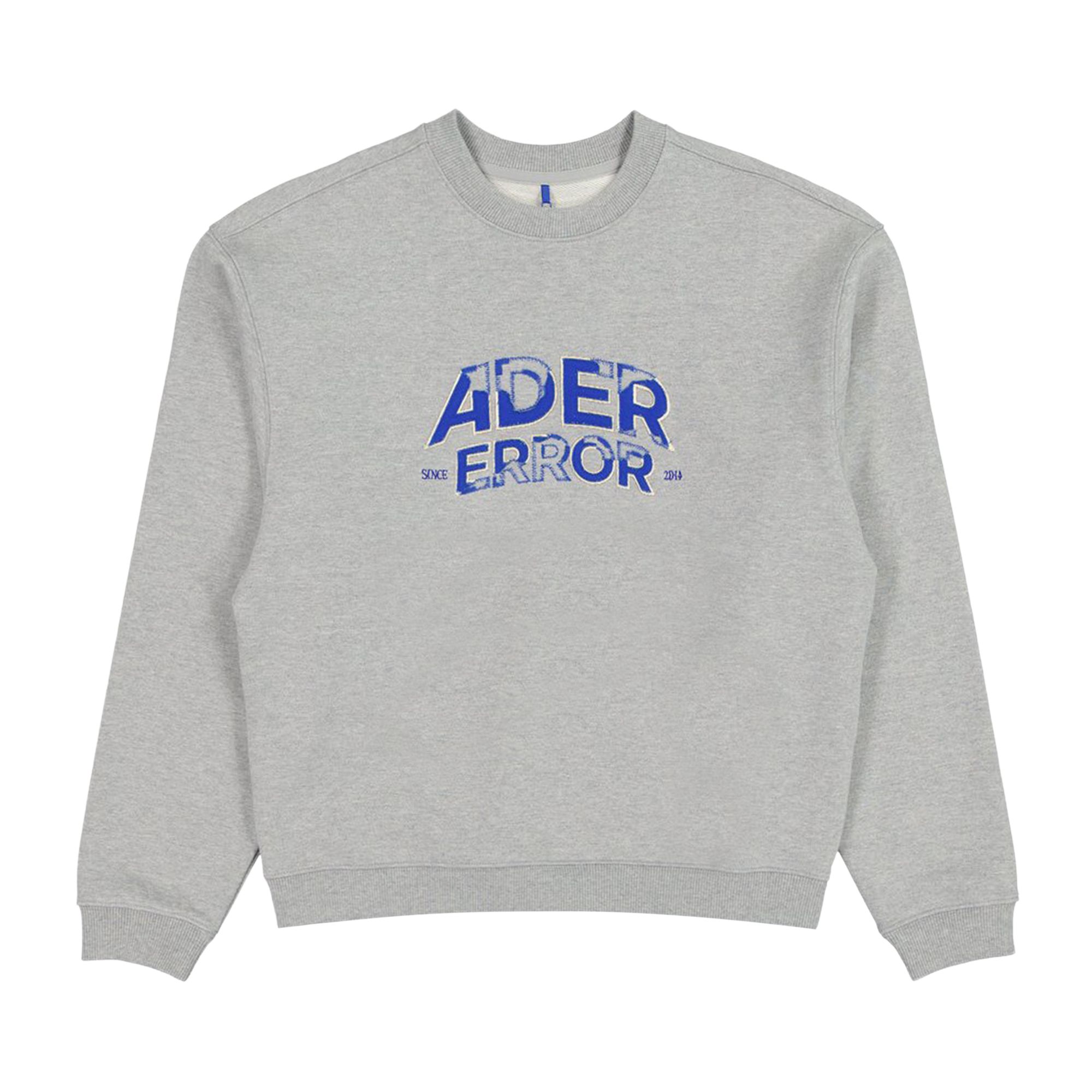 ADER ERROR Pre-owned Crewneck 'grey' | Men's Size L In Gray
