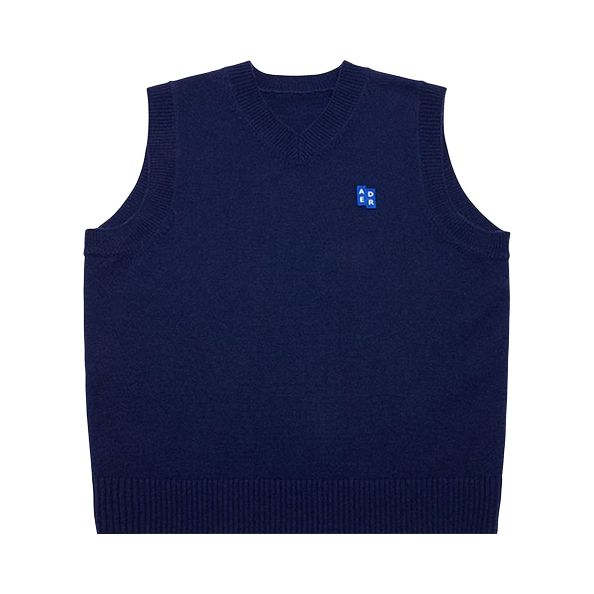 ADER ERROR Pre-owned Knitted Vest 'navy' | Blue | Men's Size M