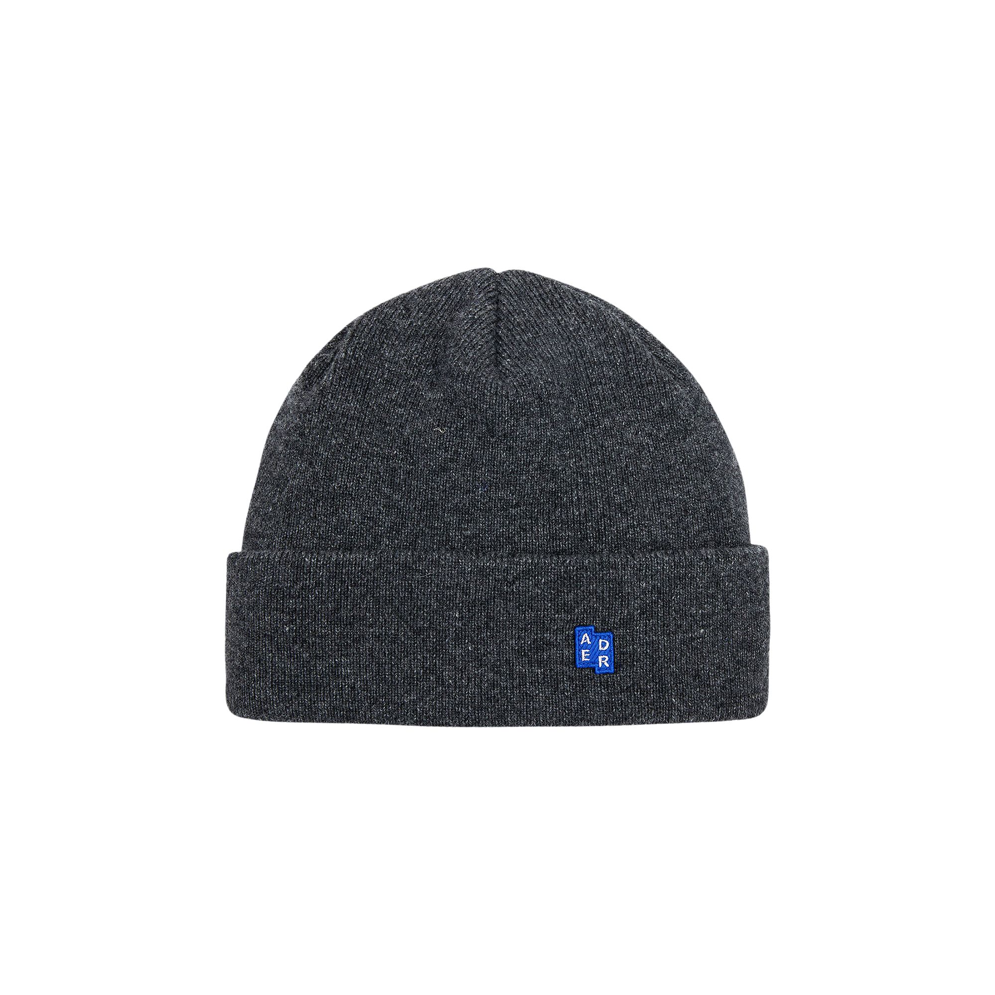 Pre-owned Ader Error Beanie 'charcoal' | Grey | Men's Size Onesize In Gray