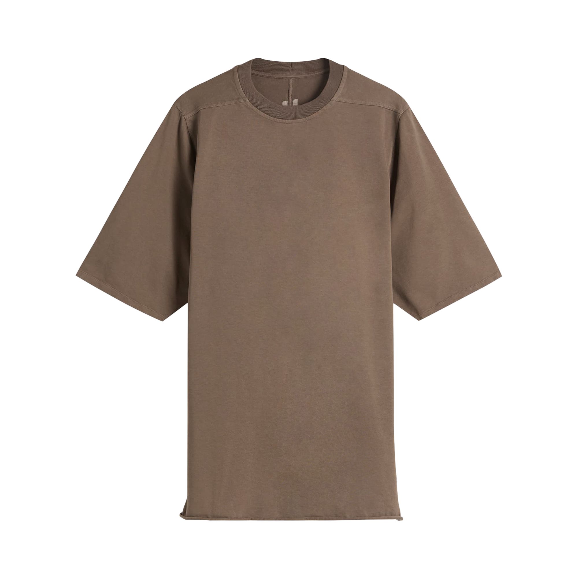 Pre-owned Rick Owens Jumbo Tee 'dust' | Brown | Men's Size S
