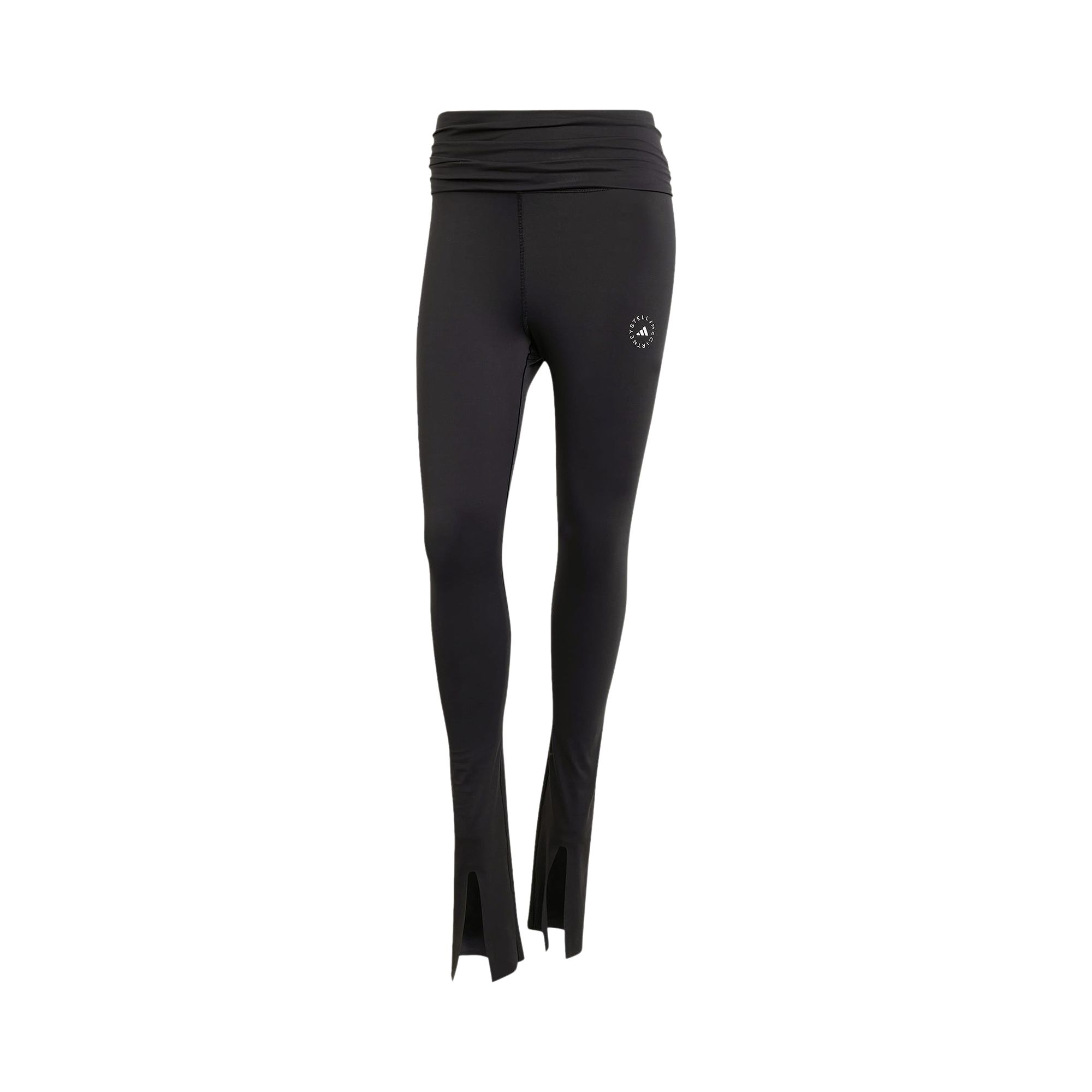 Pre-owned Adidas Originals Adidas X Stella Mccartney Truestrength Splitcuff Leggings 'black' | Women's Size S