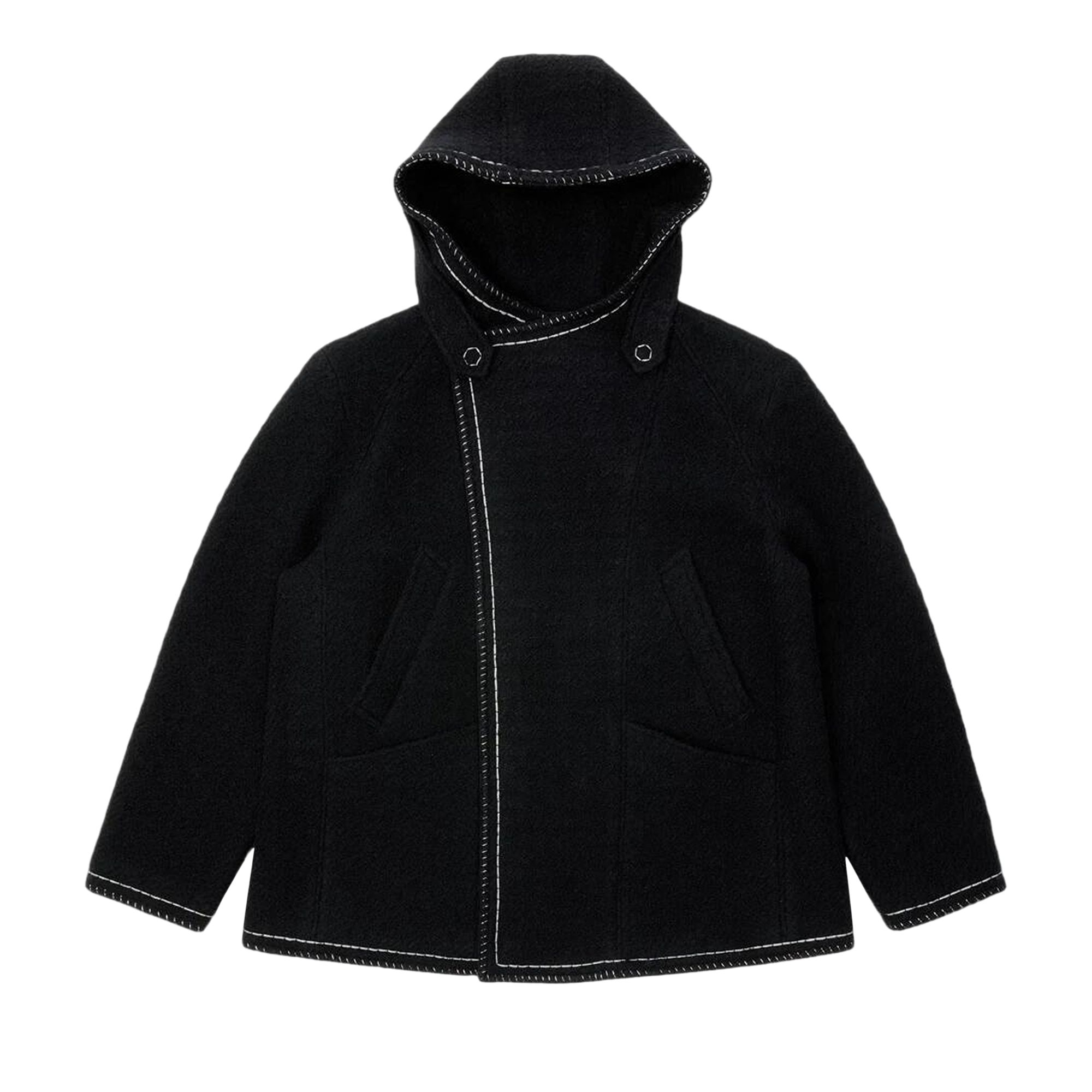 Pre-owned Ader Error Coat 'noir' | Black | Men's Size S