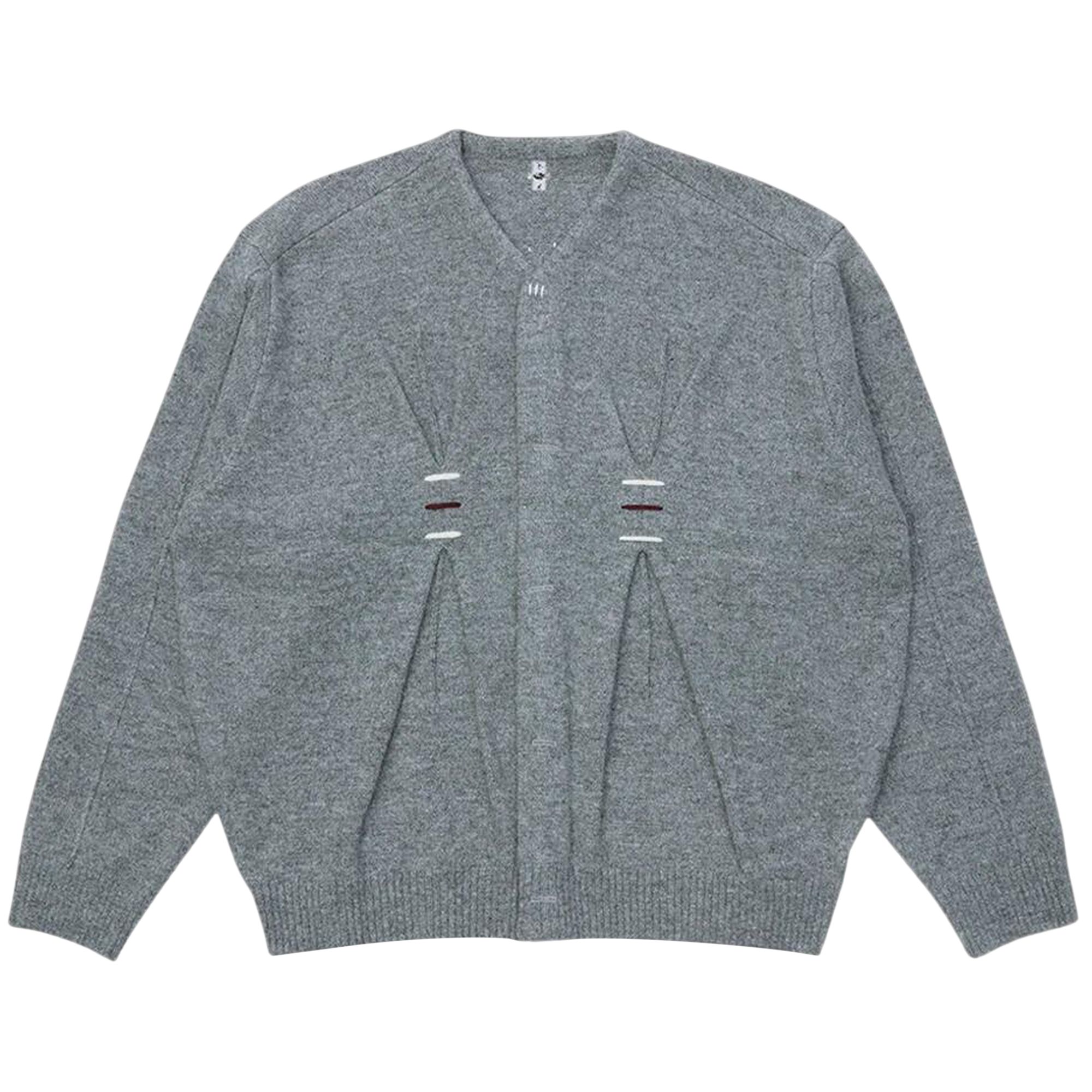 ADER ERROR Pre-owned Cardigan 'grey' | Men's Size L In Gray