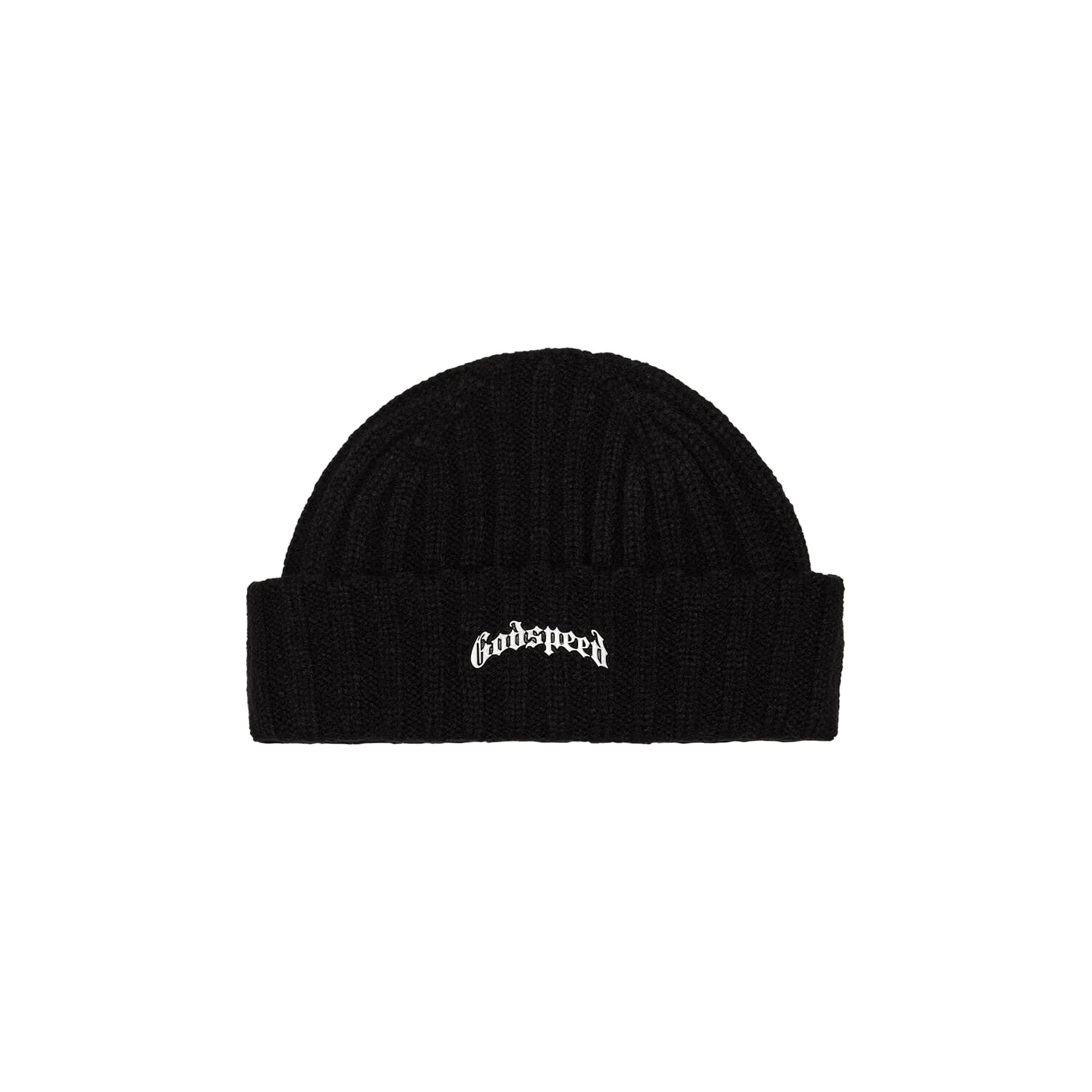 Pre-owned Godspeed Og Logo Emblem Beanie 'black' | Men's Size Onesize