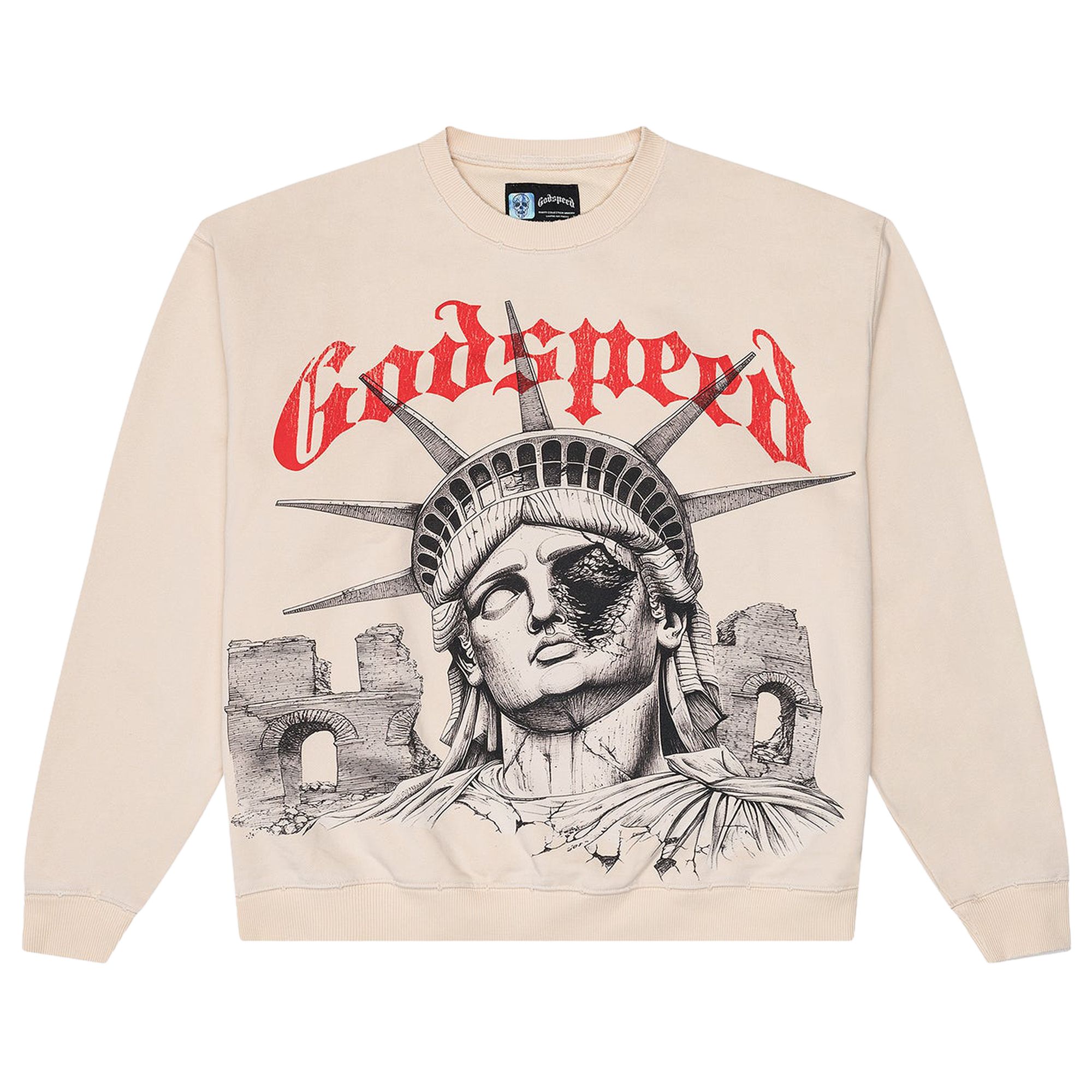 GODSPEED Pre-owned R.o.m.e Sweatshirt 'bone' | White | Men's Size L