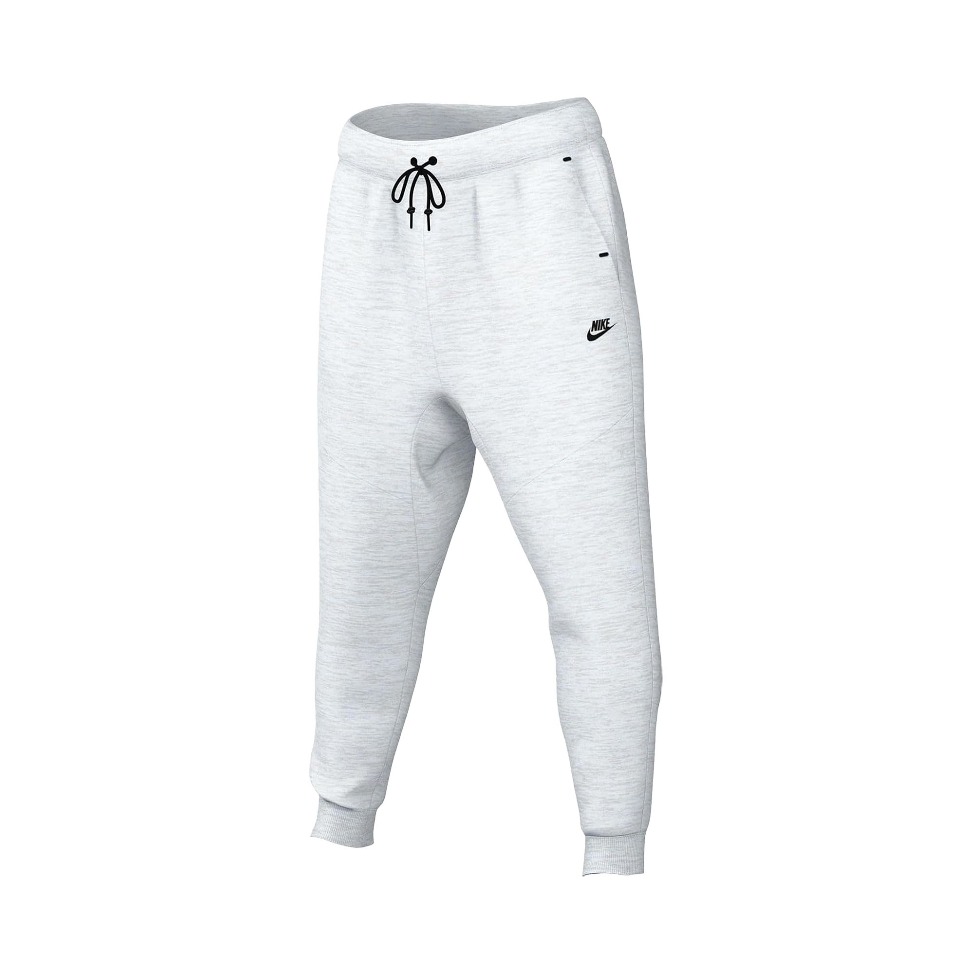 Pre-owned Nike Tech Fleece Joggers 'birch Heather/black' | Grey | Men's Size Xxl In Gray