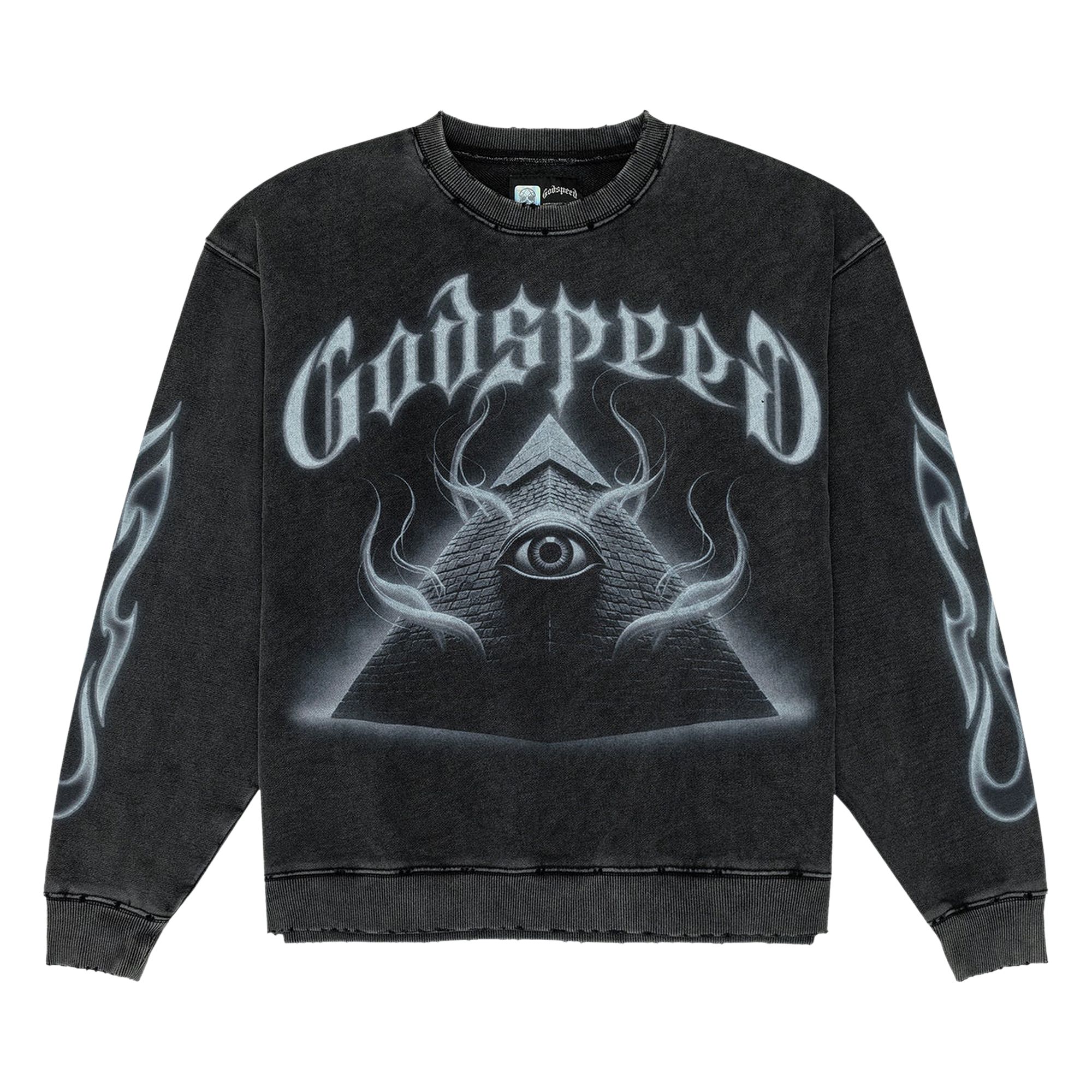 Pre-owned Godspeed E.o.p Sweatshirt 'grey Wash' | Men's Size Xxl In Gray