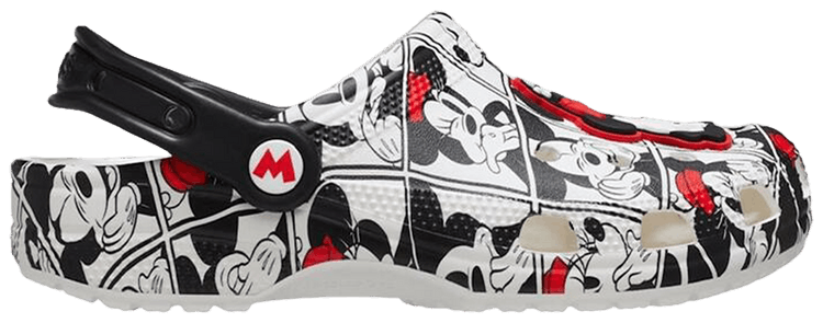 Disney x Crocs Classic Clog Mickey  Friends   Multi White