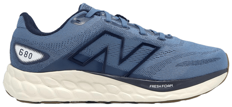 New Balance Fresh Foam 680 V8 Wide Shoreline Blue Nb Navy Sea Salt