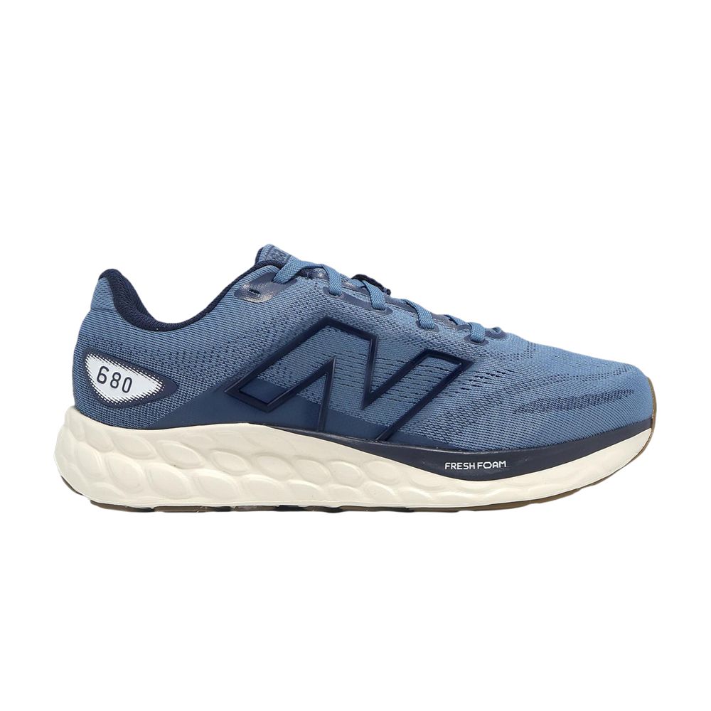 New Balance Fresh Foam 680 V8 Extra Wide 'Shoreline Blue Nb Navy Sea Salt' | Men's Size 8.5 - M680CS8-4E