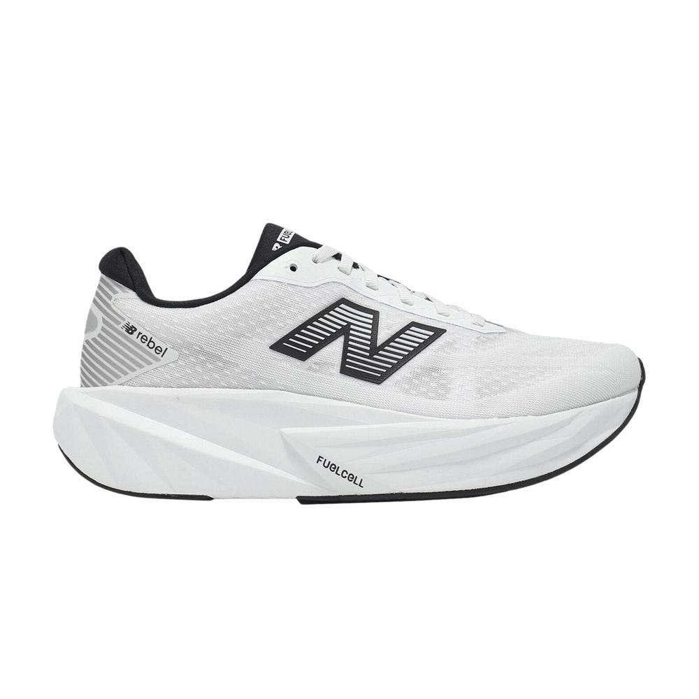 New Balance Fuelcell Rebel V5 Wide 'White Black' | Men's Size 10 - MFCXLM5-2E