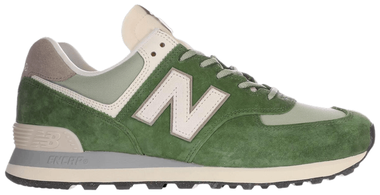 New Balance 574 Dark Alpine Green Garter Snake